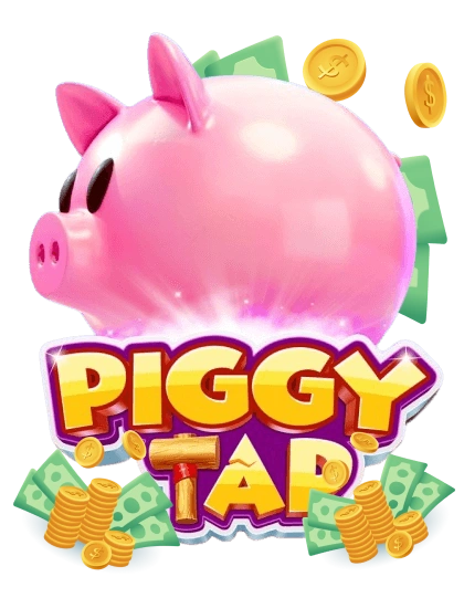 Piggy Tap With Real Money.